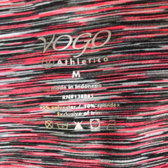 VOGO Athletic Capri Workout Leggings M - Picture 8 of 9